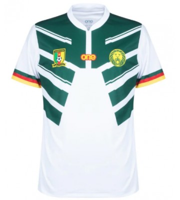 Lacne Muži Futbalové dres Kamerun MS 2022 Krátky Rukáv - Preč